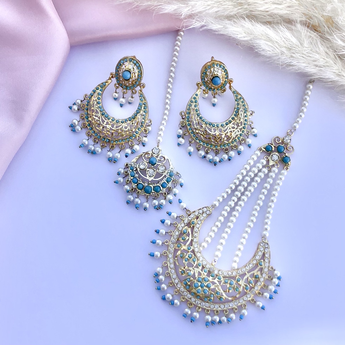 Siamaa Jewellery - Tikka & Jhoomer Sets